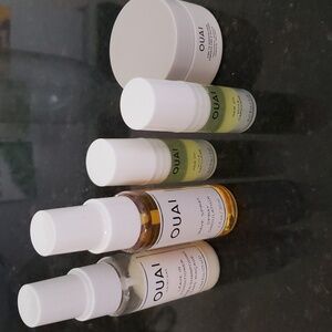 New Ouai hair travel set